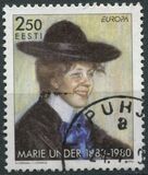 [EUROPA STAMPS - Famous Women - Marie Under, type EU]