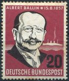 [The 100th Anniversary of the Birth of Albert Ballin, típus DC]