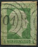 [King Friedrich Wilhelm IV - Hatched Background, Engraved, type A]