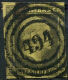 [King Friedrich Wilhelm IV - Hatched Background, Engraved, type A5]