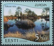 [EUROPA Stamps - Nature Reserves and Parks - Tolkuse Bog, Tipo GY]