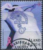 [Pink Ribbon 2012 - Awareness Campaign for Breast Cancer - (Sheet of 30 stamps + 10 vignettes) - (Engraving by: offset), type MW]