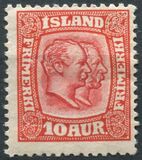 [King Christian IX and Frederik VIII - Different Watermark, type G20]