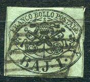 [Coat of Arms - Black Print on Colored Paper, type B3]