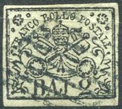 [Coat of Arms - Black Print on Colored Paper, тип C]