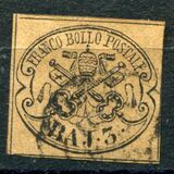 [Coat of Arms - Black Print on Colored Paper, type D1]