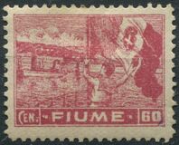 [New Daily Stamps - Inscription "FIUME", loại AB2]
