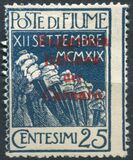 [Fiume Military Post Stamps Surcharged, Typ B2]