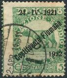 [New Daily Stamps from 1919 Overprinted "24-IV-1921 - Costituente Fiumana", Typ AU]