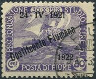 [New Daily Stamps from 1919 Overprinted "24-IV-1921 - Costituente Fiumana", Typ AV2]