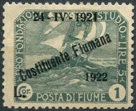 [New Daily Stamps from 1919 Overprinted "24-IV-1921 - Costituente Fiumana", Typ AV3]