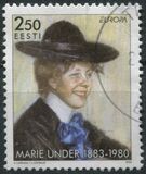[EUROPA STAMPS - Famous Women - Marie Under, type EU]