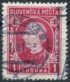 [Andrej Hlinka - Inscription "SLOVENSKÁ POŠTA", タイプ E5]