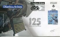[The 125th Anniversary of the Newspaper of Diario de Avisos (1890-2015), type GLD]