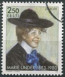 [EUROPA STAMPS - Famous Women - Marie Under, type EU]