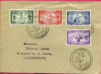 [Freedom in Luxembourg - Symbols of the Four Countries of the Allied Forces, tip DB]