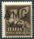 [Airmail - Italian Stamp Overprinted "A.M.G.V.G.", тып A13]