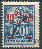 [Stamps of 1922-1925 Surcharged in Red or Black, type AB4]