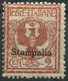 [Italian Stamps Overprinted "Stampalia", type A]