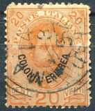 [King Umberto - Italian Postage Stamps Overprinted "Colonia Eritrea", 类型 D1]