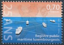 [The 25th Anniversary of the Luxembourg Marine Register, тип BTT]