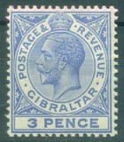 [King George V - Different Watermark, type J13]