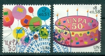 [The 50th Anniversary of the United Nations Postal Administration UNPA, type MA]
