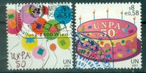 [The 50th Anniversary of the United Nations Postal Administration UNPA, type MA]