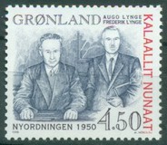 [Augo Lynge and Frederik Lynge. Politicians, type IV]