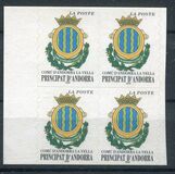 [Andorre La Vella City Arms. Self-adhesive Stamp Without Value Specification for Letter of 1st Weight Class, type MO]
