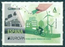 [EUROPA Stamp - Think Green, Tipe GME]