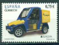 [EUROPA Stamps - Postal Vehicles, タイプ GBG]