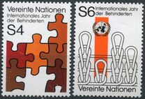 [The International Year of the Disabled, type P]
