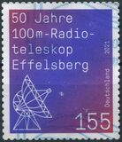 [The 50th Anniversary of the 100m Effelsberg Radio Telescope, тып DPA]