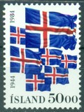 [The 40th Anniversary of Iceland Republic, type NY]