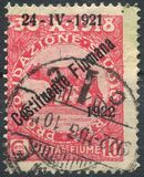 [New Daily Stamps from 1919 Overprinted "24-IV-1921 - Costituente Fiumana", type AU1]