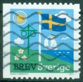 [The 500th Anniversary of the National Flag - Self Adhesive, type CHS]
