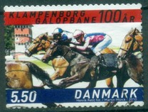 [Horses - The 100th Anniversary of Copenhagen Racecourse - Self Adhesive, type AOO]