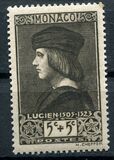 [Portraits of Former Rulers and Rock of Monaco, type EH]
