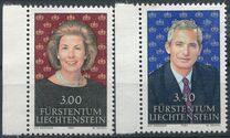 [Prince Hans-Adam II and Princess Marie, type AJQ]