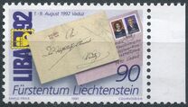 [National Stamp Exhibition "LIBA '92", Vaduz, Tip AJS]