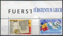 [The 275th Anniversary of the Kingdom of Liechtenstein & The 100th Anniversary of the International Olympic Committee, IOC, type ALU]
