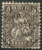 [Helvetia - New Design - Value in Corners - White Paper, type K2]