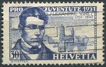 [Pro Juventute - Landscapes - Alexander Vinet, प्रकार JK]