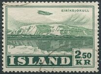 [Airmail - Airplane over Mountains, type DA]