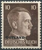 [German Empire Postage Stamps Overprinted "OSTLAND", type A6]