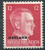 [German Empire Postage Stamps Overprinted "OSTLAND", type A7]