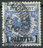 [German Empire Postage Stamps Surcharged, Tip B2]