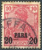 [German Empire Postage Stamps Surcharged - Inscription: "REICHSPOST", प्रकार C1]