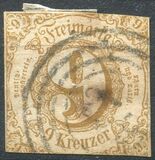 [Colored Print on White paper - Rouletted Perforation, type B15]